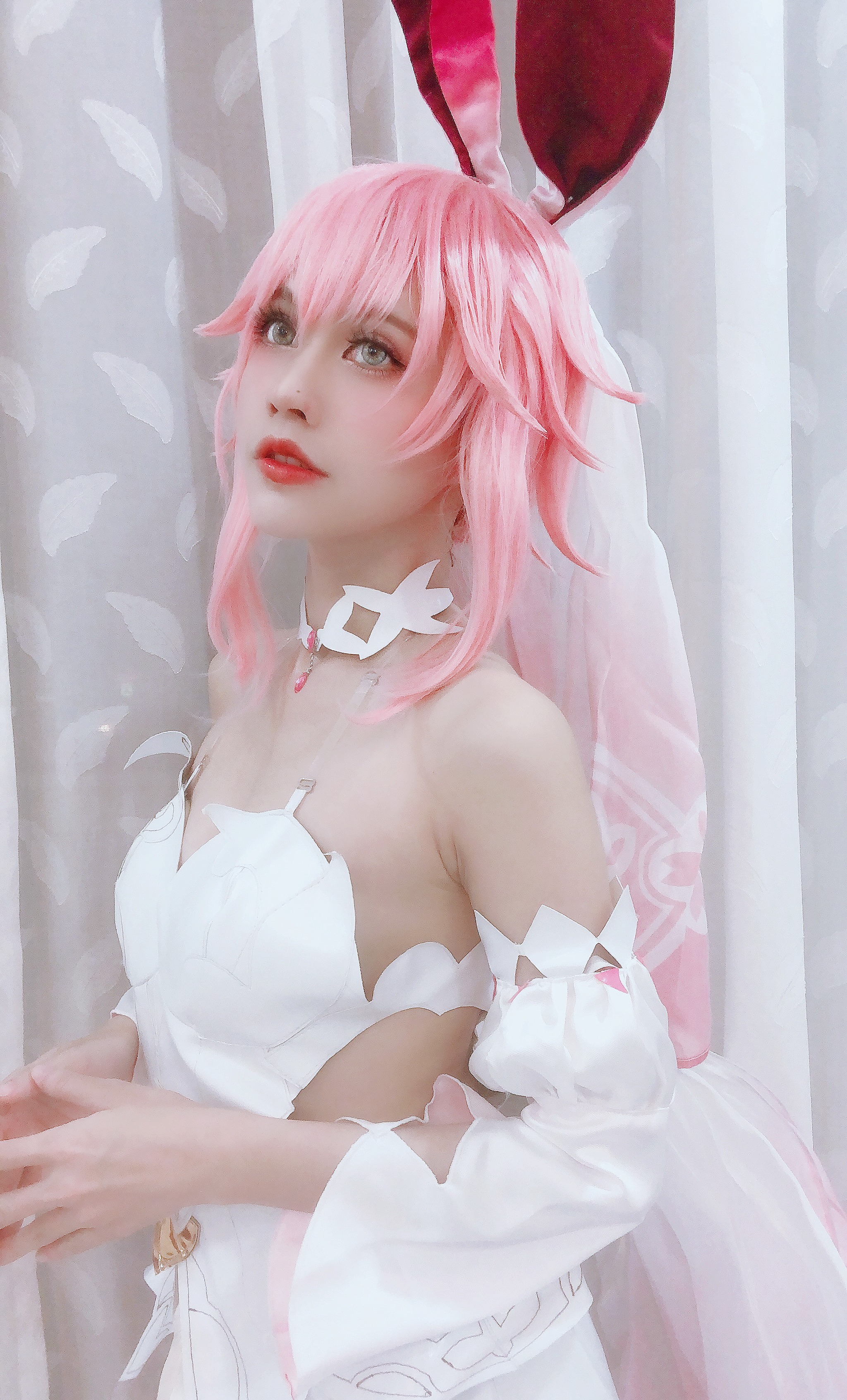 PingPing - NO.035 Yae Sakura Wedding dress [13P1V]-XikXak